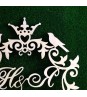 Свадебный герб с короной